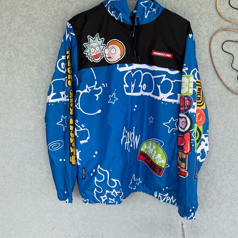 Rick & Morty Members Only Lightweight Jacket